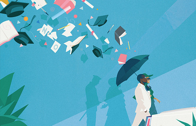 Dallas-sur-Loire at Orléans University artwork dallas design digital illustration digitalart editorial illustration illustrator pop art press university