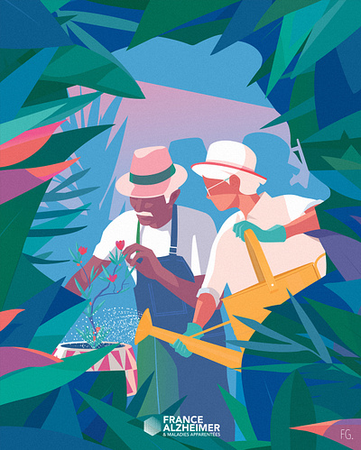 "Horticulture workshops" artwork digital illustration digitalart illustration illustrator pop art