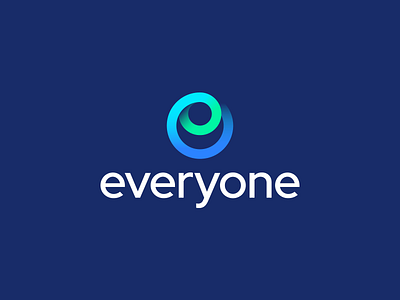 Everyone – Logo Design abstract e brand designer branding connection creative logo custom logo design e everyone flow global gradient logo graphic design graphic designer letter e logo design logo designer loop modern logo smart stram