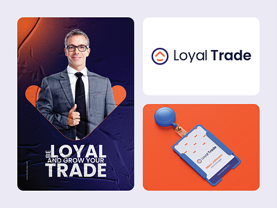 Loyal Trade Logo & Branding abedin joy behance behance project brand brand guidelines branding business business logo design graphic design illustration logo logo design minimal trade typography ui ux vector visual identity