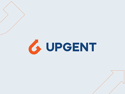 UPGENT Logo Concepts | Financial Logo abedin joy banking brand brand guidelines branding design finance company finance logo financial graphic design investments logo logo design logotype minimal money typography vector visual identity wallet