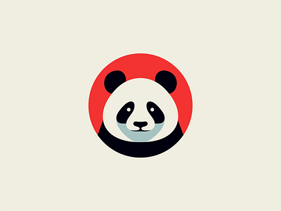 Panda Logo animal bamboo bear branding character circular design emblem icon identity illustration logo mark mascot panda sports symbol vector wildlife zoo