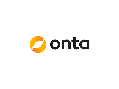 Onta – Logo Design abstract o logo brand designer branding creative logo exchange fintech gradient investment letter o logo logo design logo designer logotype mark minimal logo modern logo o logo professional logo sign trading