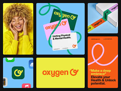 Oxygen Wellness Branding brand brand guidelines brand identity brand sign branding business halo halo lab identity logo logo design logotype marketing packaging smm startup visual identity